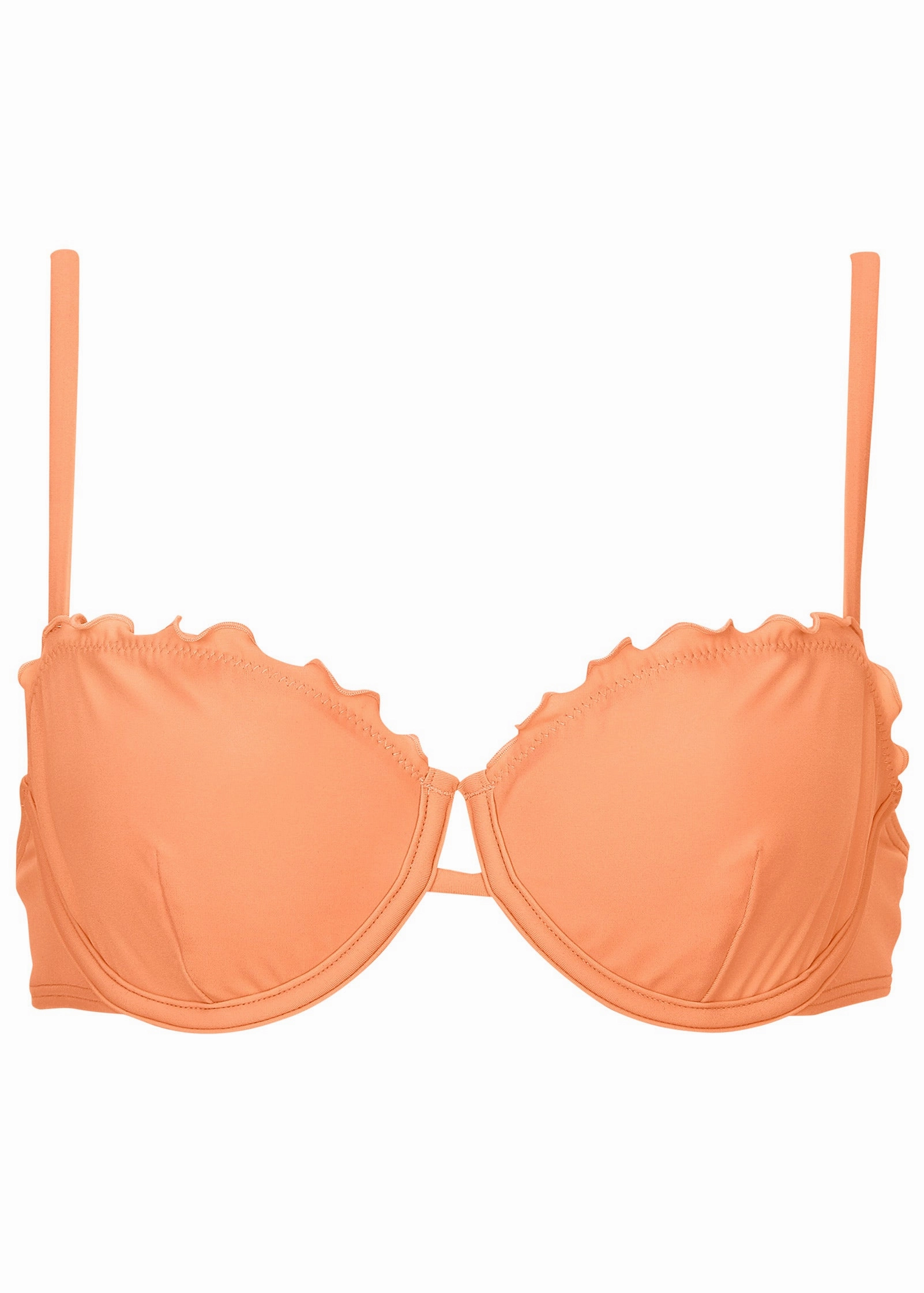 Bermuda Underwire Top - Cantaloupe