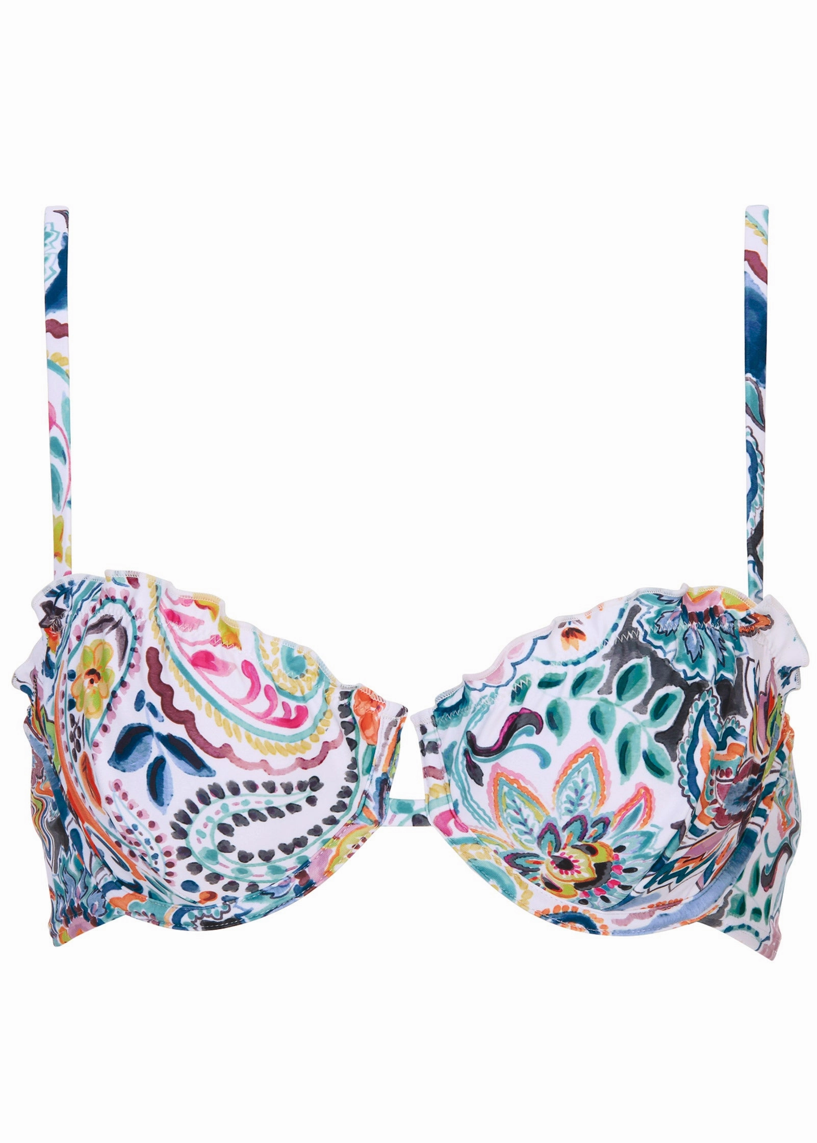 Bermuda Underwire Top - Fiesta Floral
