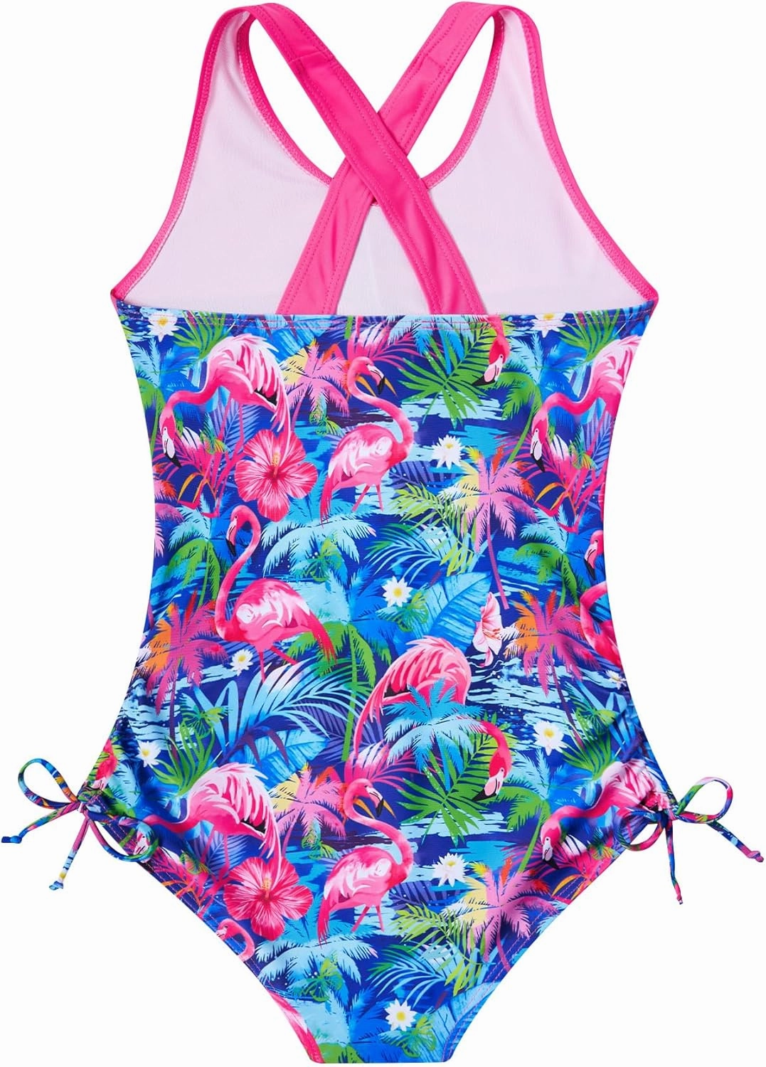 BFUSTYLE Girls Swimsuit One Piece Bathing Suit 4-13 Years Sleeveless Beach Swimwear