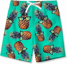 BFUSTYLE Kids Boys Swim Trunks Mesh Lining Water Resistant Beach Shorts 5-14 Years