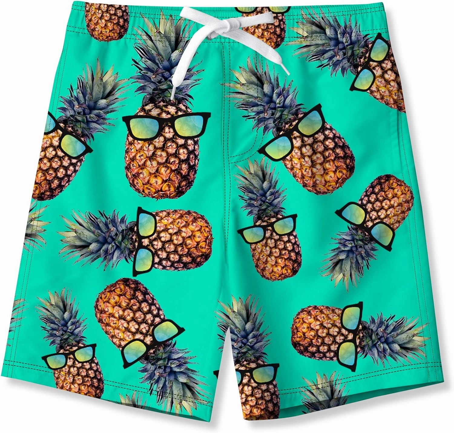 BFUSTYLE Kids Boys Swim Trunks Mesh Lining Water Resistant Beach Shorts 5-14 Years