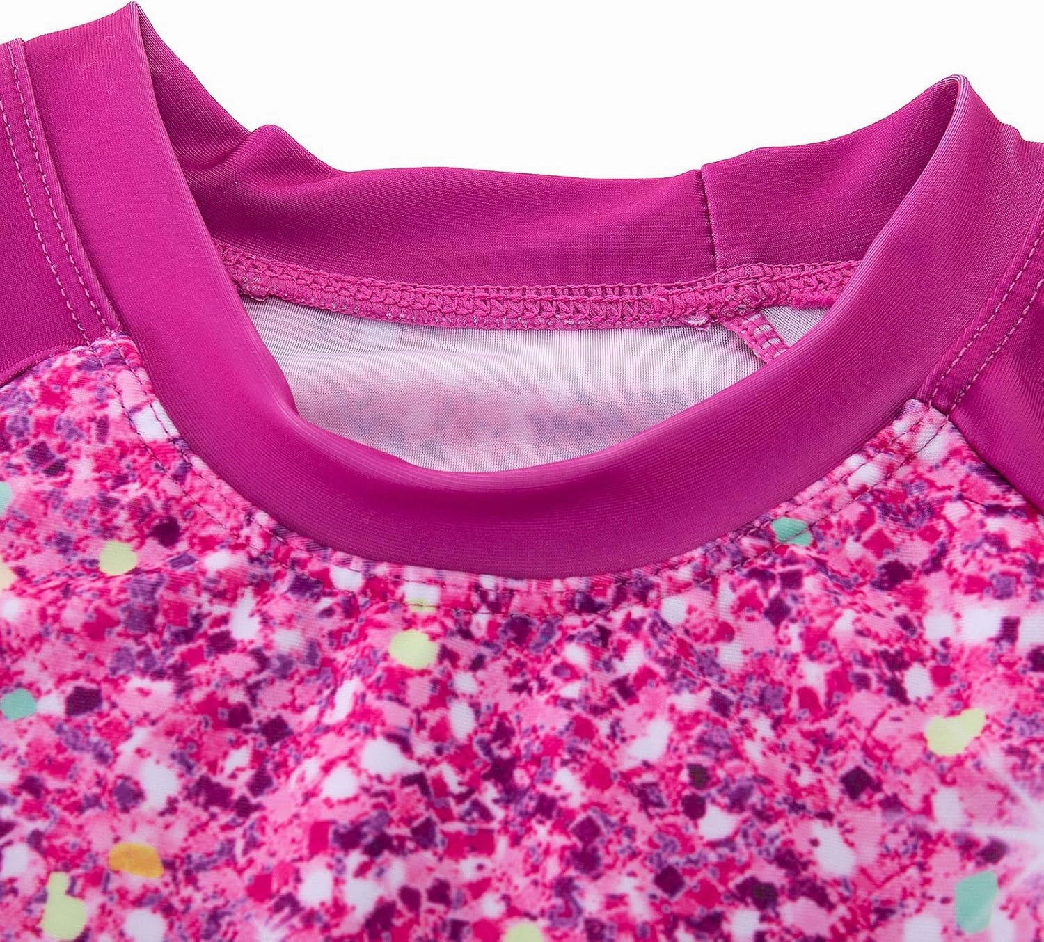 BFUSTYLE Little Girls Rash Guard Swimsuit 2-Piece Bathing Suit for Kids 5-9 Years