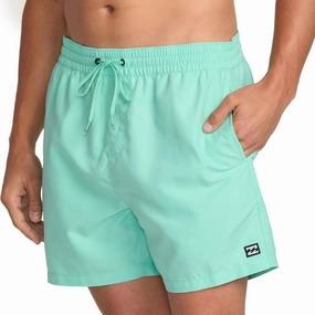 Billabong Men's Standard All Day Overdye Layback Elastic Waist Boardshort, 17 Inch Outseam
