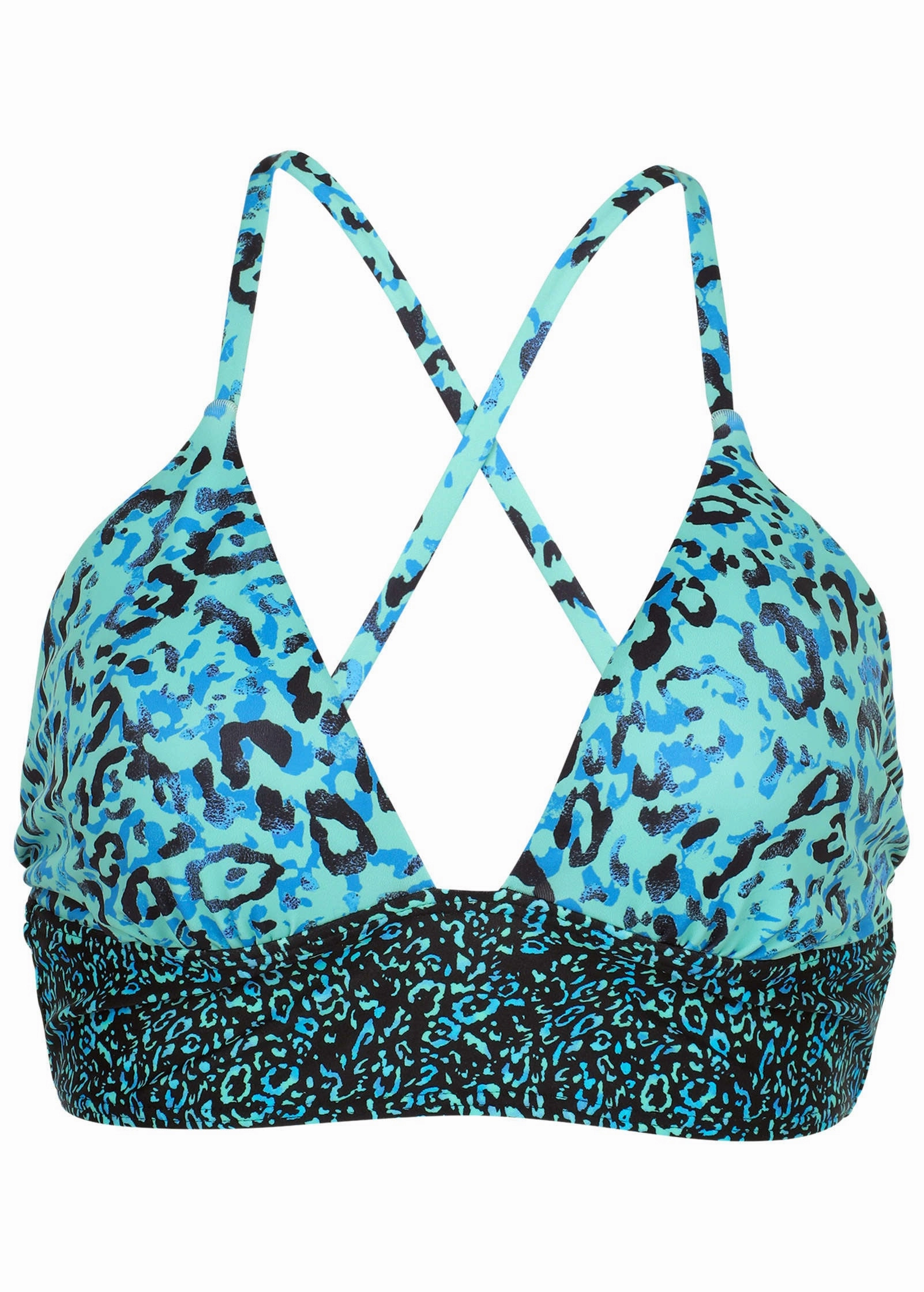Bimini Long Line Top - Cool Leopard Combo