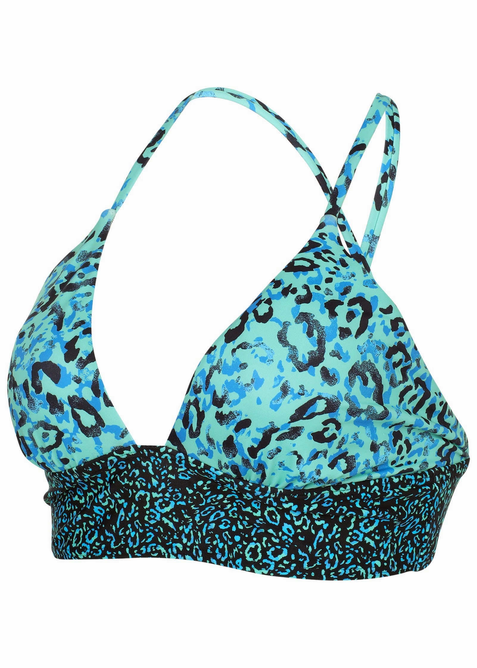 Bimini Long Line Top - Cool Leopard Combo