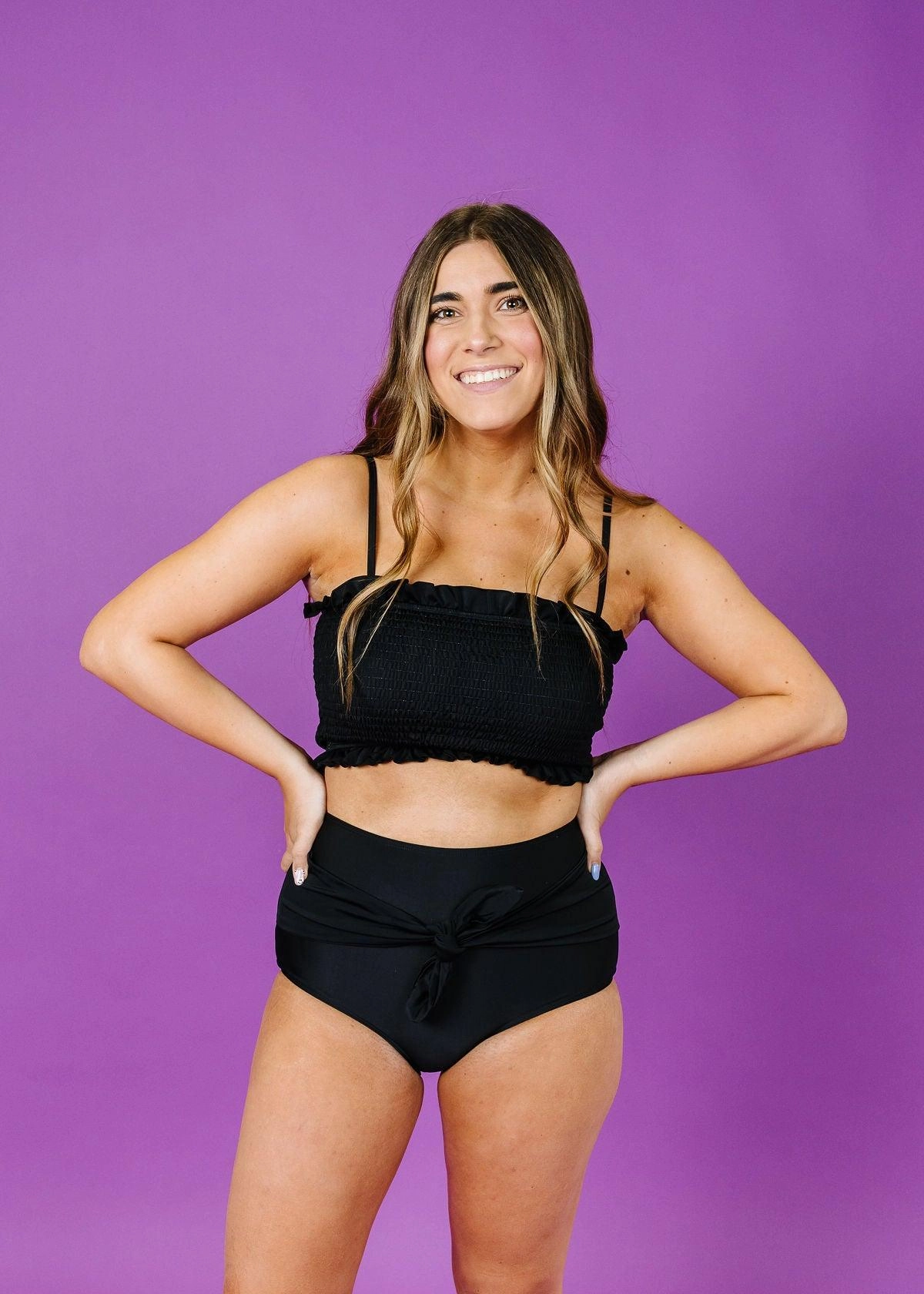 Black | Bandeau Top