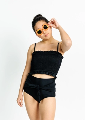 Black | Bandeau Top