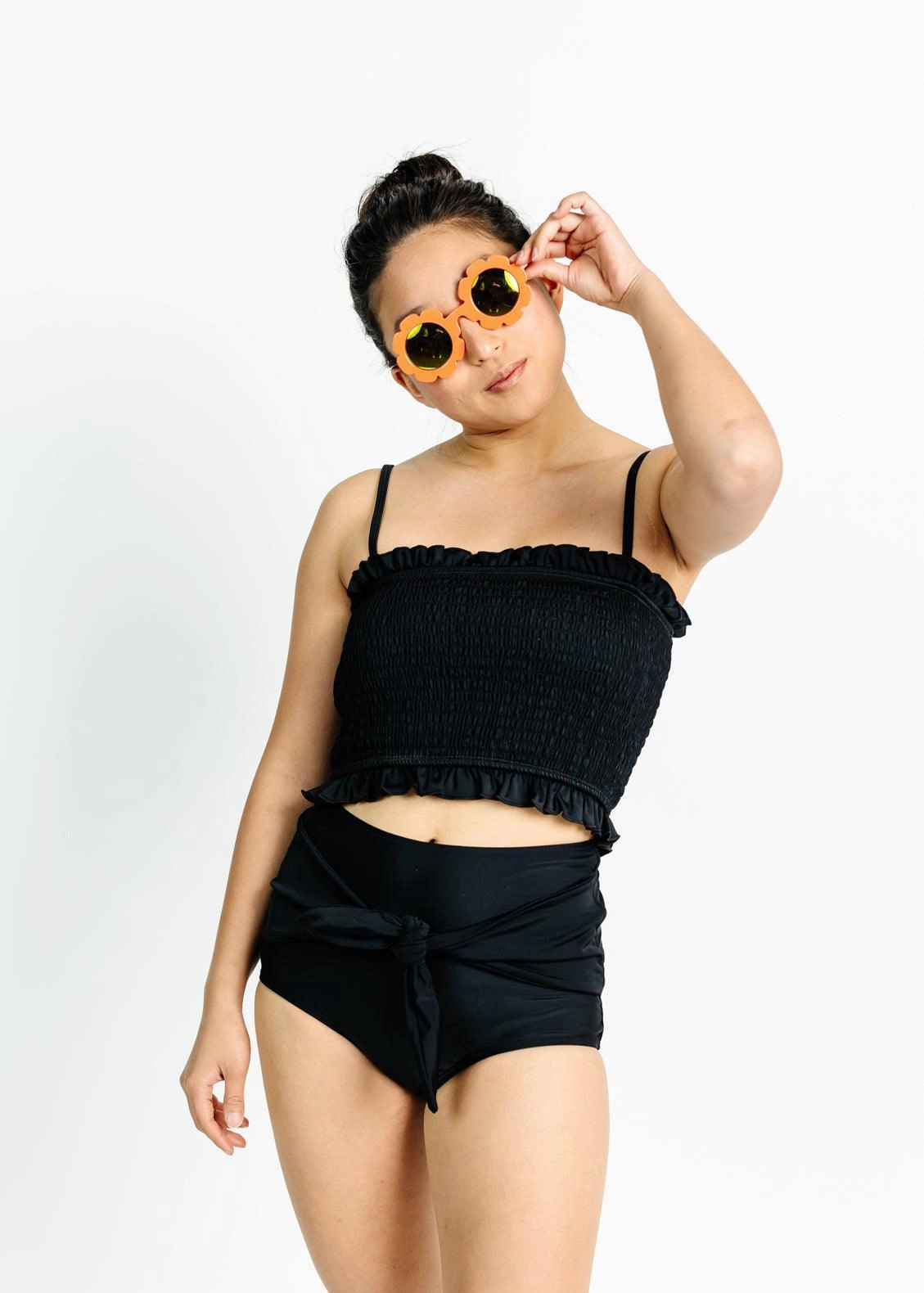 Black | Bandeau Top