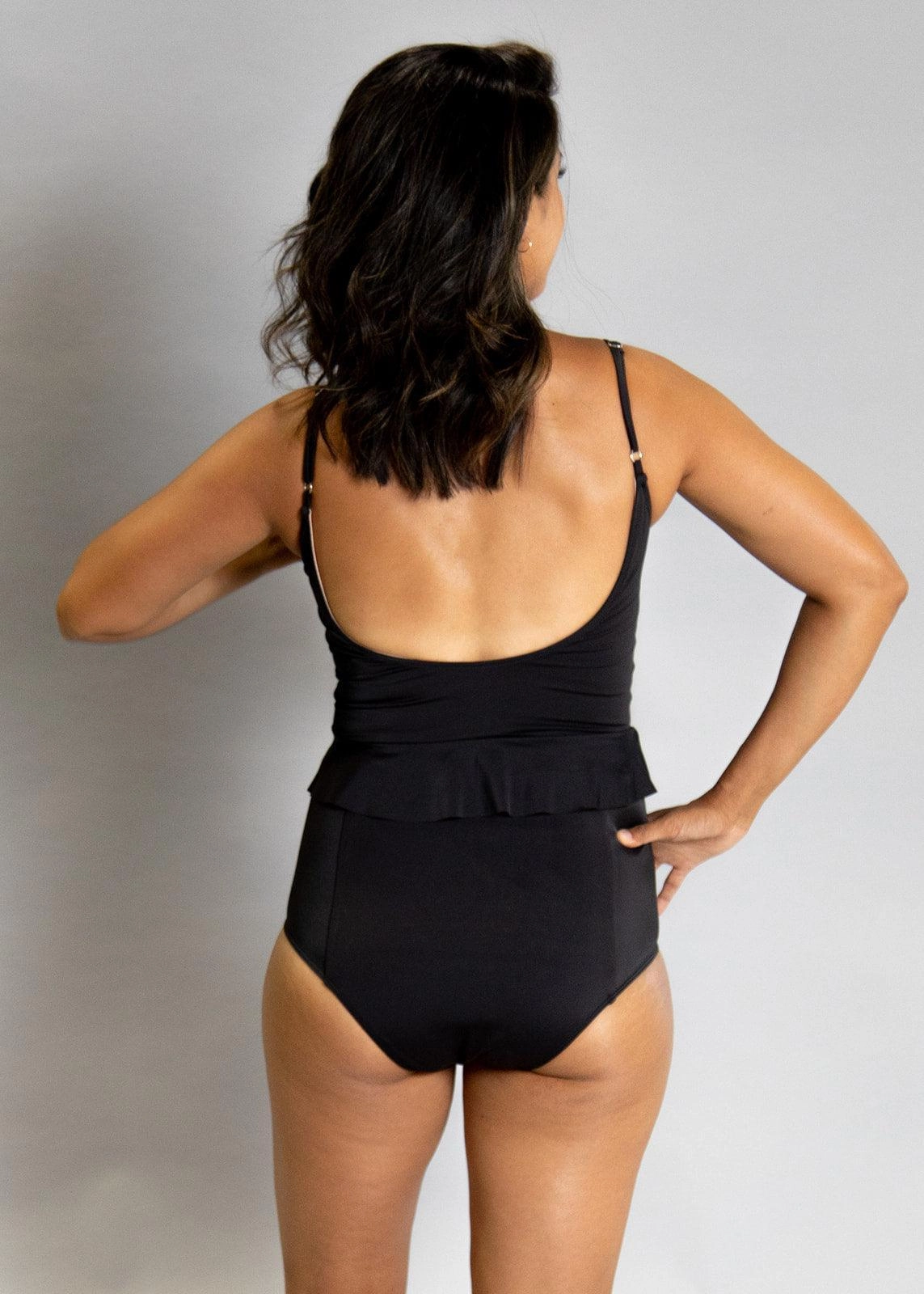 Black | High-Waisted Bottoms