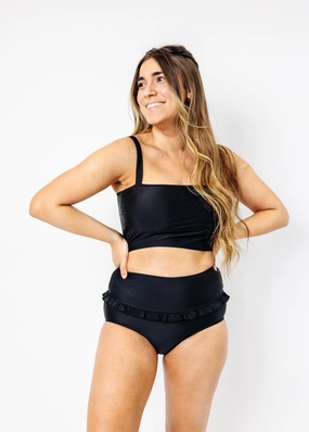 Black | Latter-Back Top