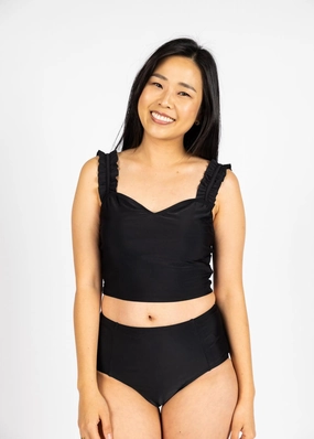 Black | Mid-Rise Bottoms