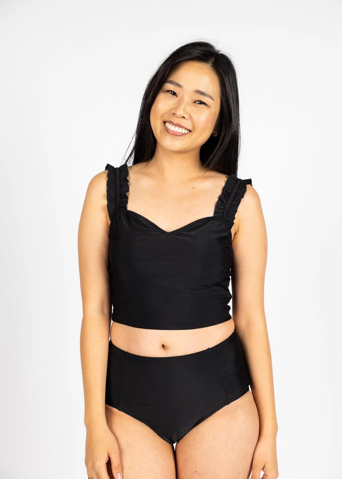 Black | Mid-Rise Bottoms