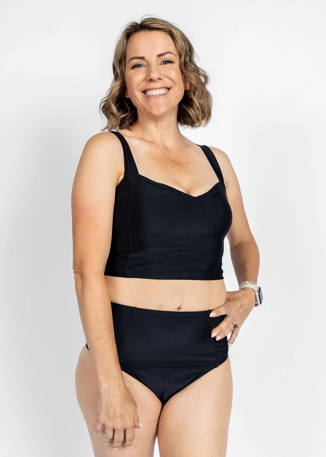 Black | Original Latter-Back Top