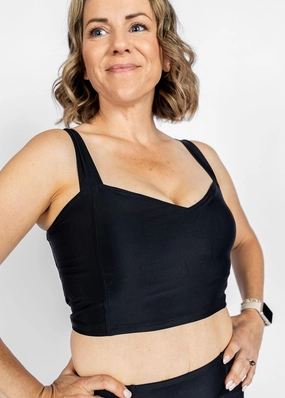 Black | Original Latter-Back Top
