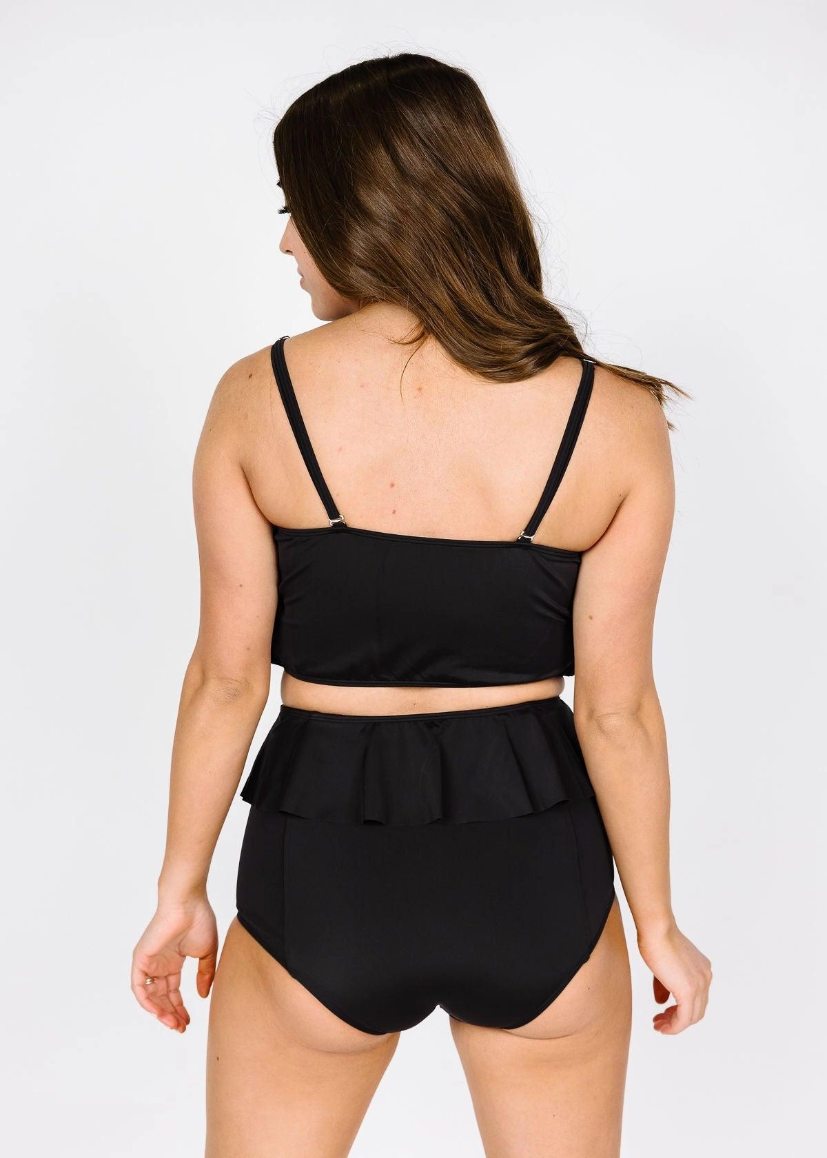 Black | Peplum Bottoms
