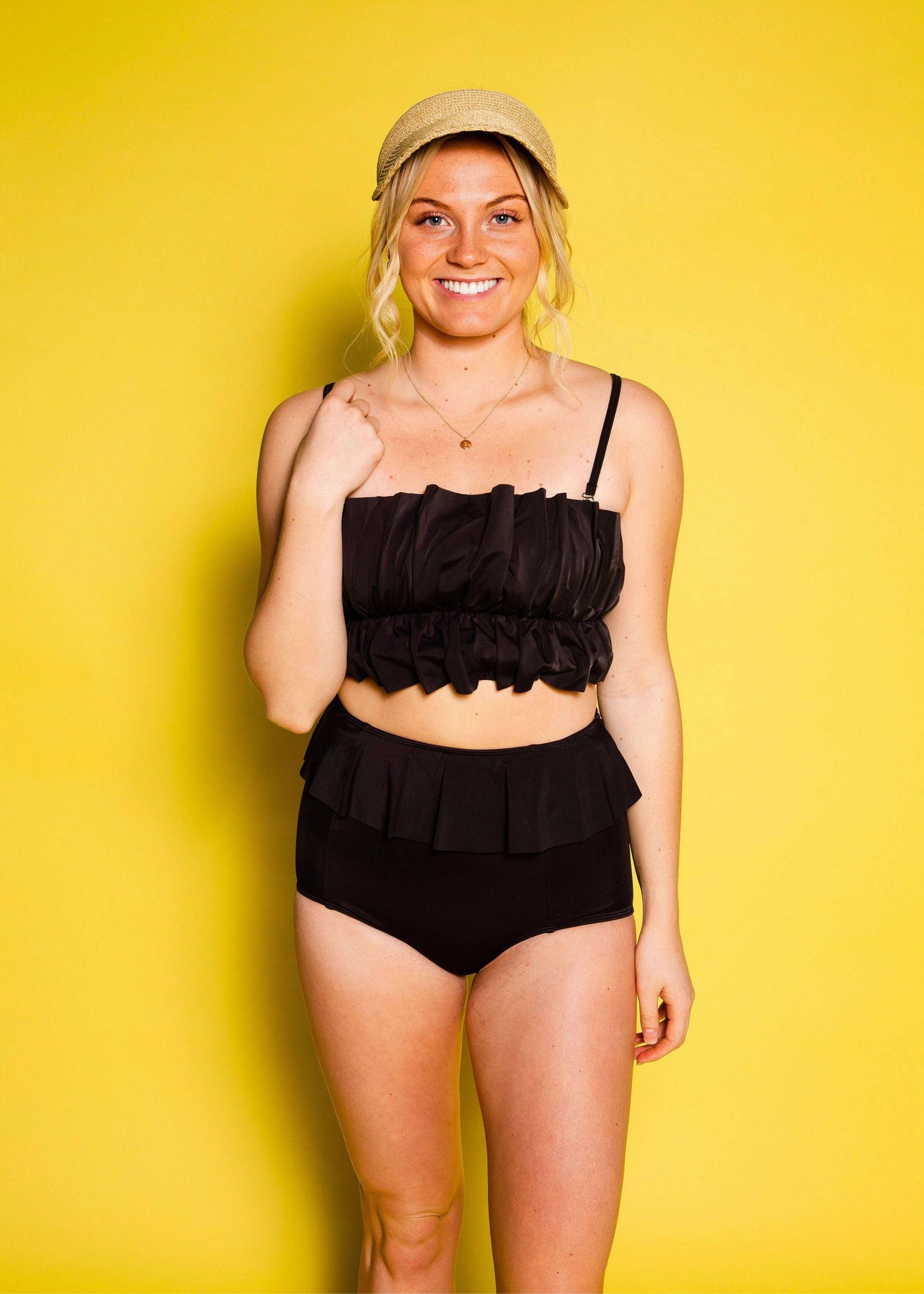 Black | Peplum Bottoms