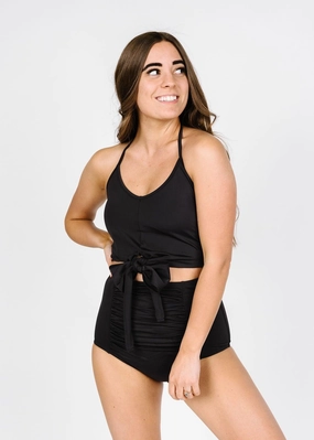 Black | Tied-Up Top