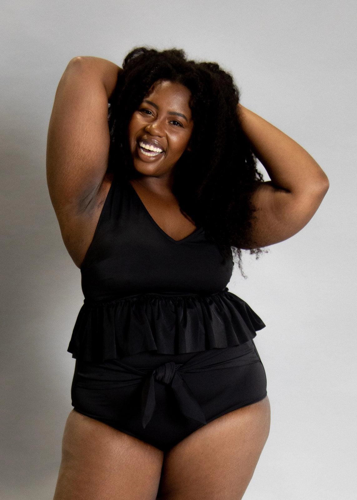 Black | V-Neck Top