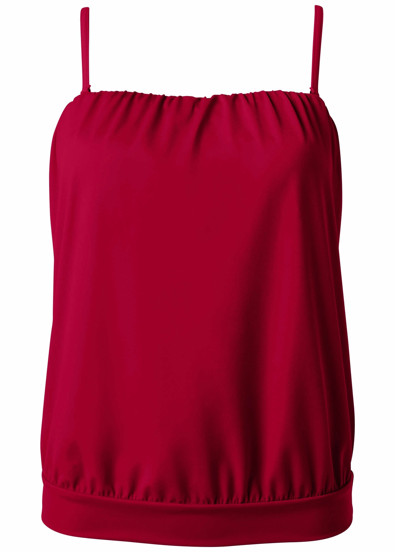 Blouson Bandeau Tankini - Red Hot