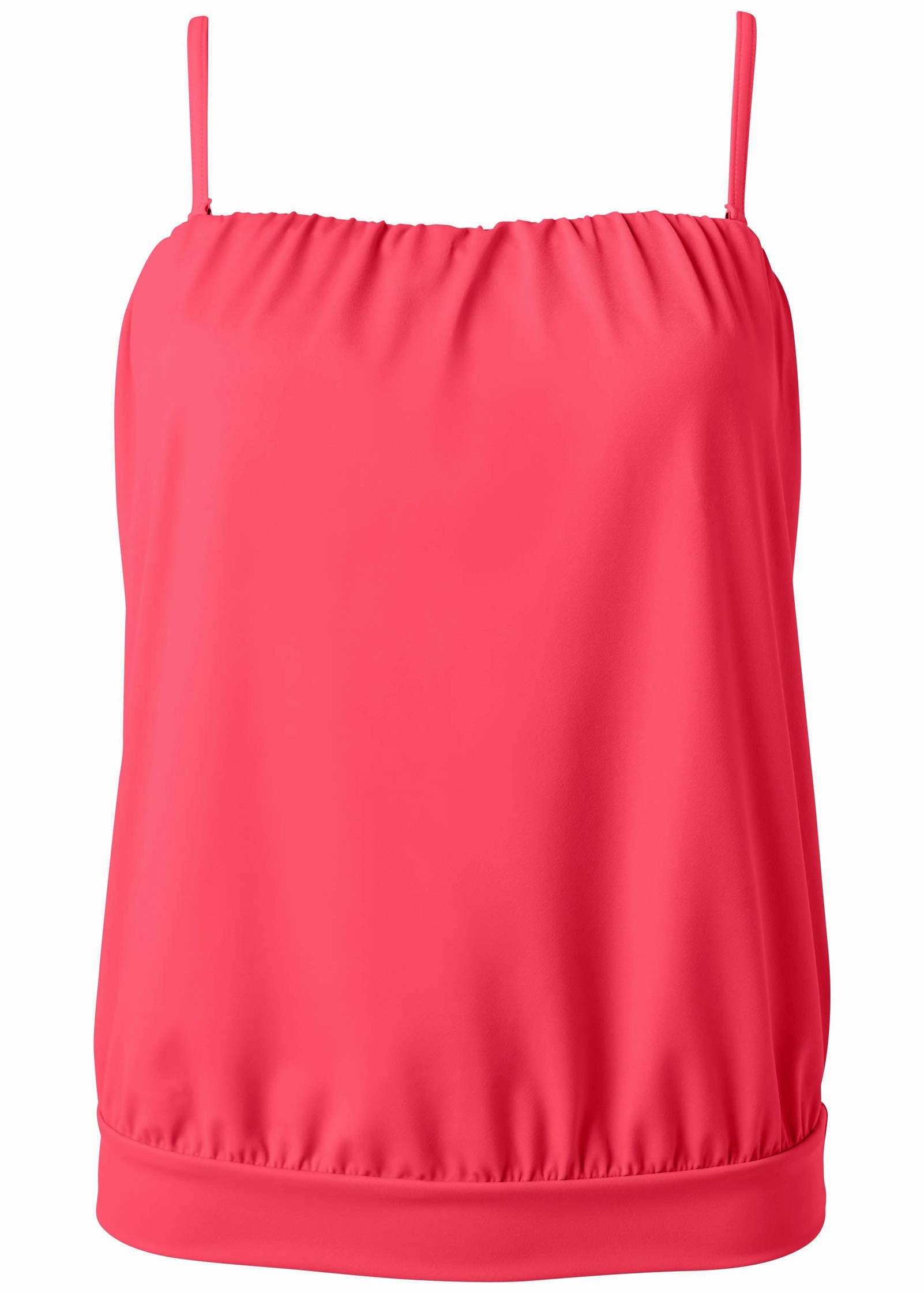 Blouson Bandeau Tankini - Sunset Pink