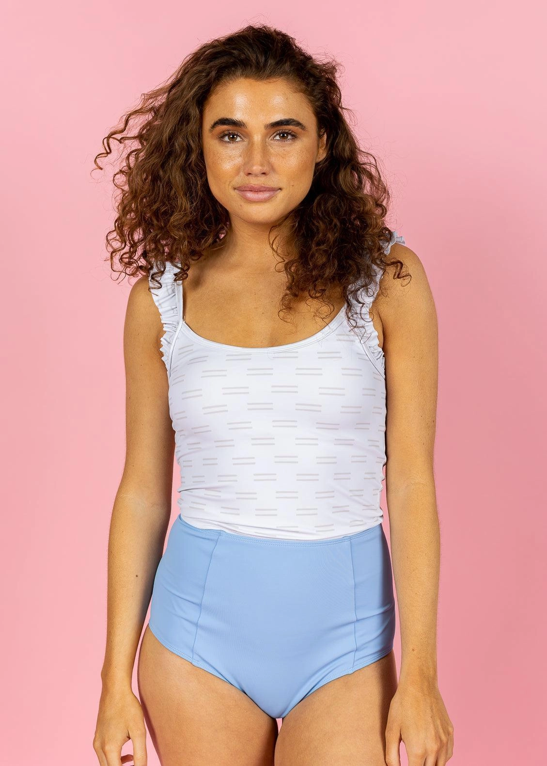 Blue Skies | Cut High Bottoms