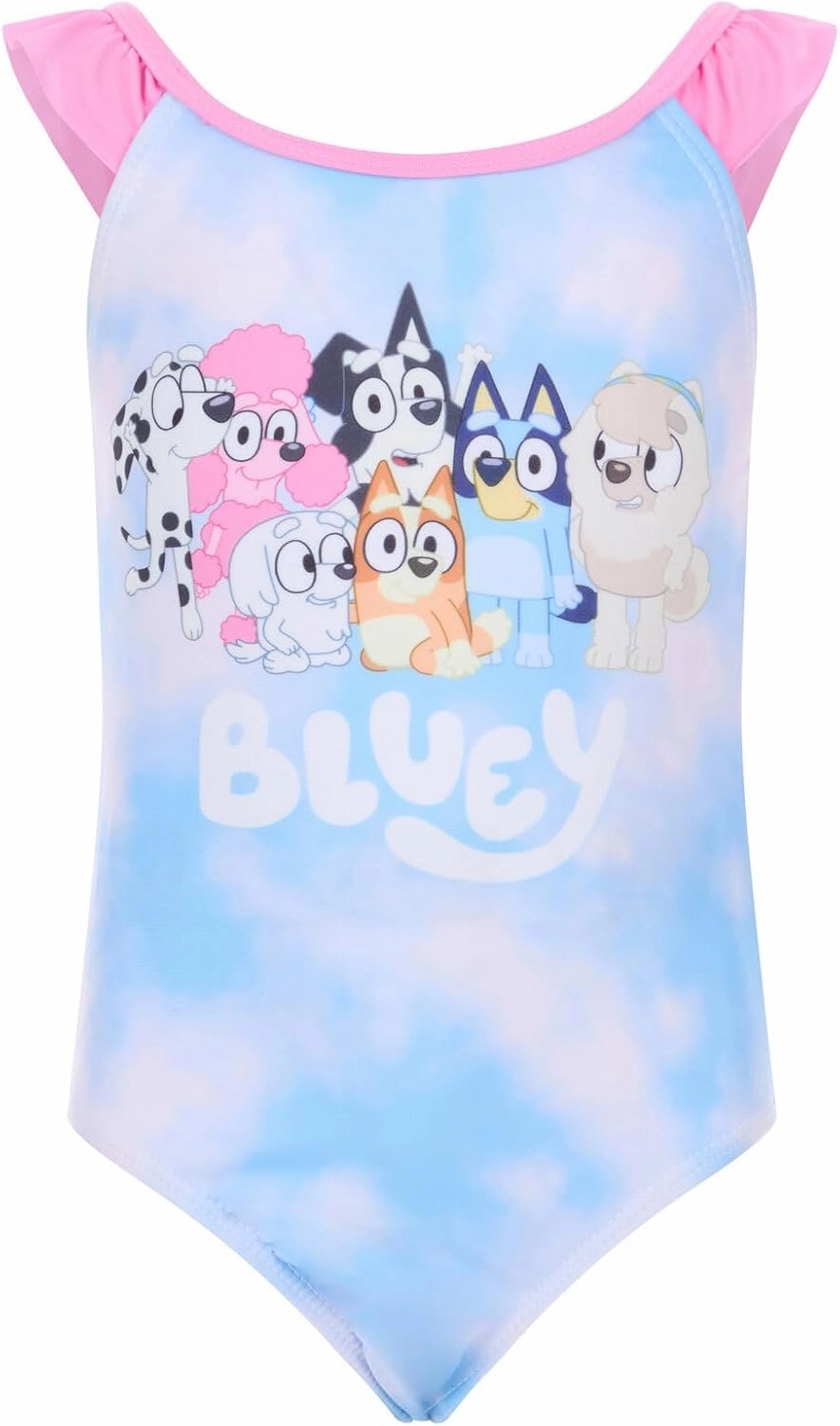 Bluey One Piece Bathing Suit Infant to Big Kid Sizes (18 Months - 10-12)