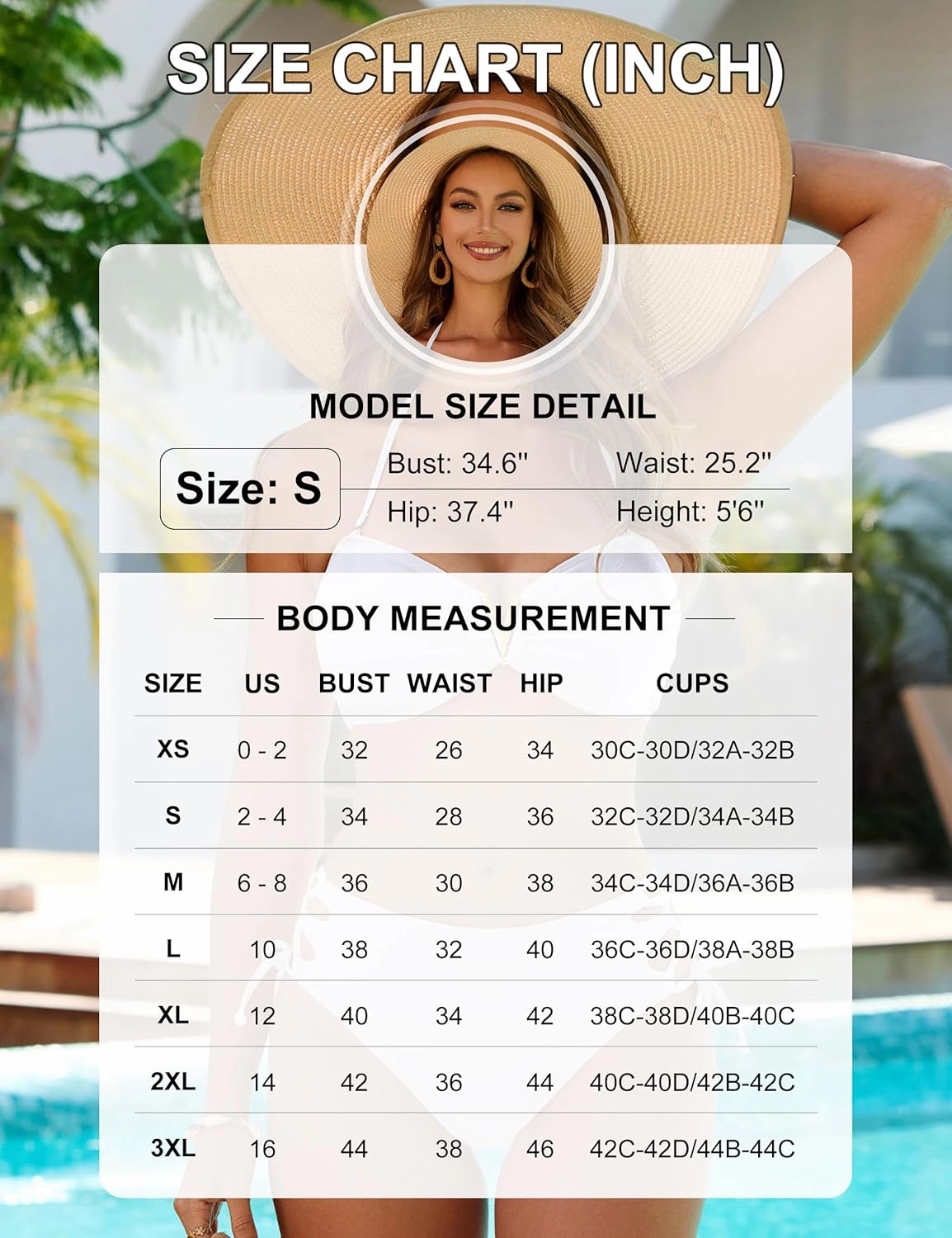 BMJL Womens Bikini Sets Sexy Two Piece Bandeau Swimsuits Strapless V Wire String Bathing Suit Swim Suits 2025