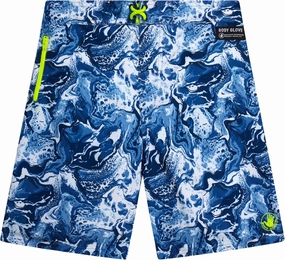 Body Glove Boys Swim Board Shorts - UPF 50  Quick Dry Boys Swim Trunks Bathing Suit Kids Swimwear with Pockets(Sizes: 8-18)