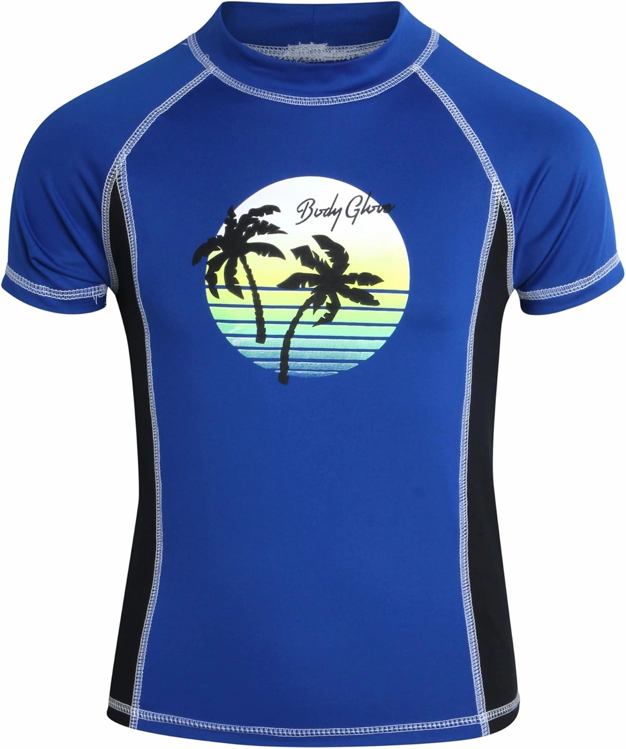 Body Glove Boys Swim Set - 2 Piece UPF 50  Swim Trunks and Rash Guard for Boys Kids Swimwear Set (Sizes: 4-12)