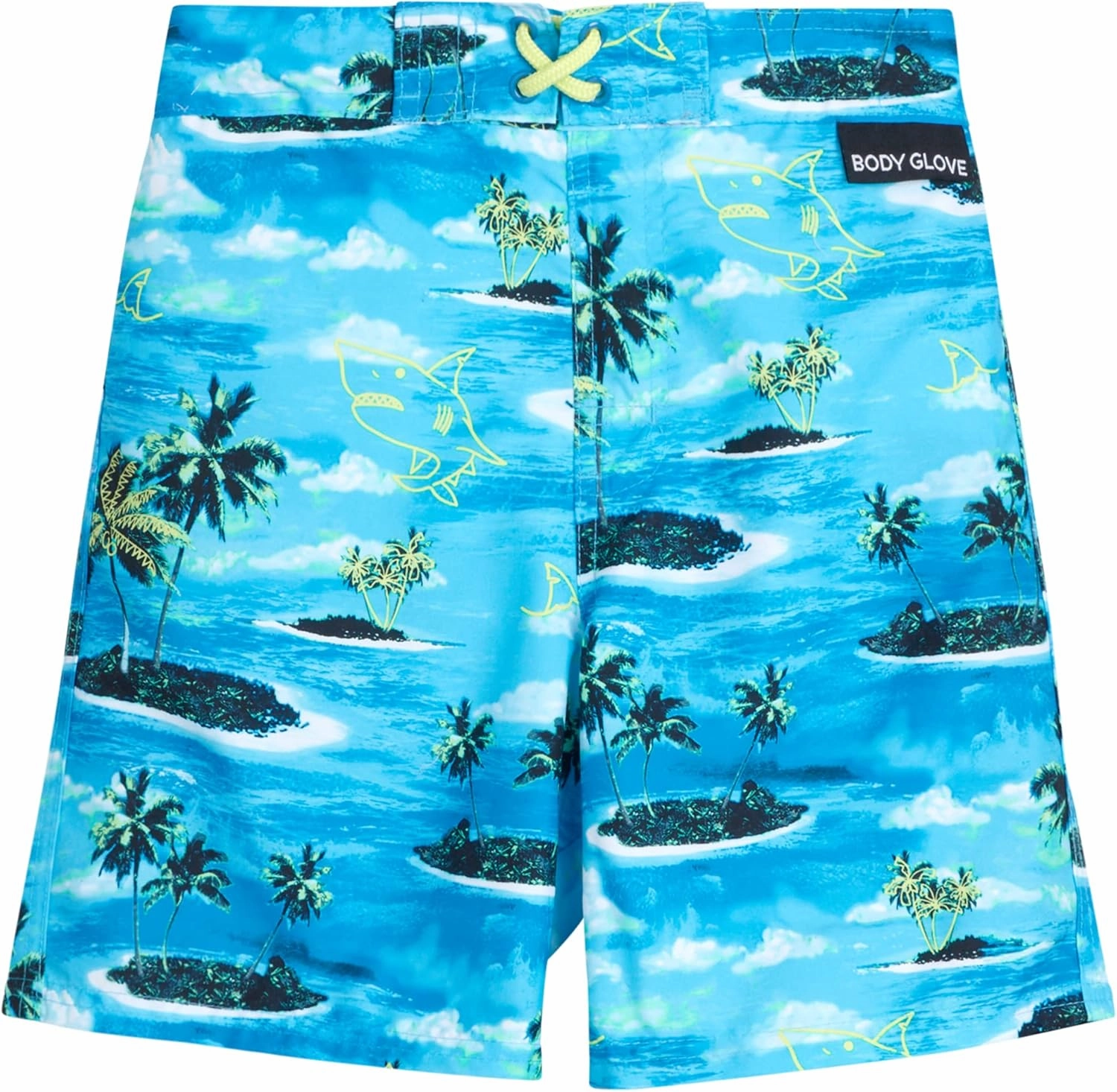Body Glove Boys Swim Set - 2 Piece UPF 50  Swim Trunks and Rash Guard for Boys Kids Swimwear Set (Sizes: 4-12)