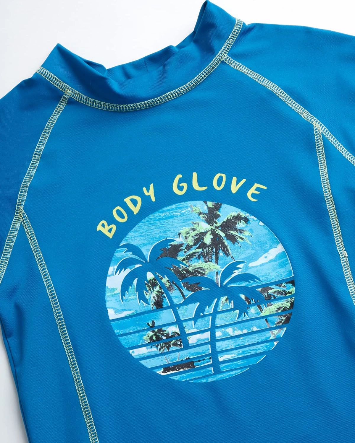 Body Glove Boys Swim Set - 2 Piece UPF 50  Swim Trunks and Rash Guard for Boys Kids Swimwear Set (Sizes: 4-12)