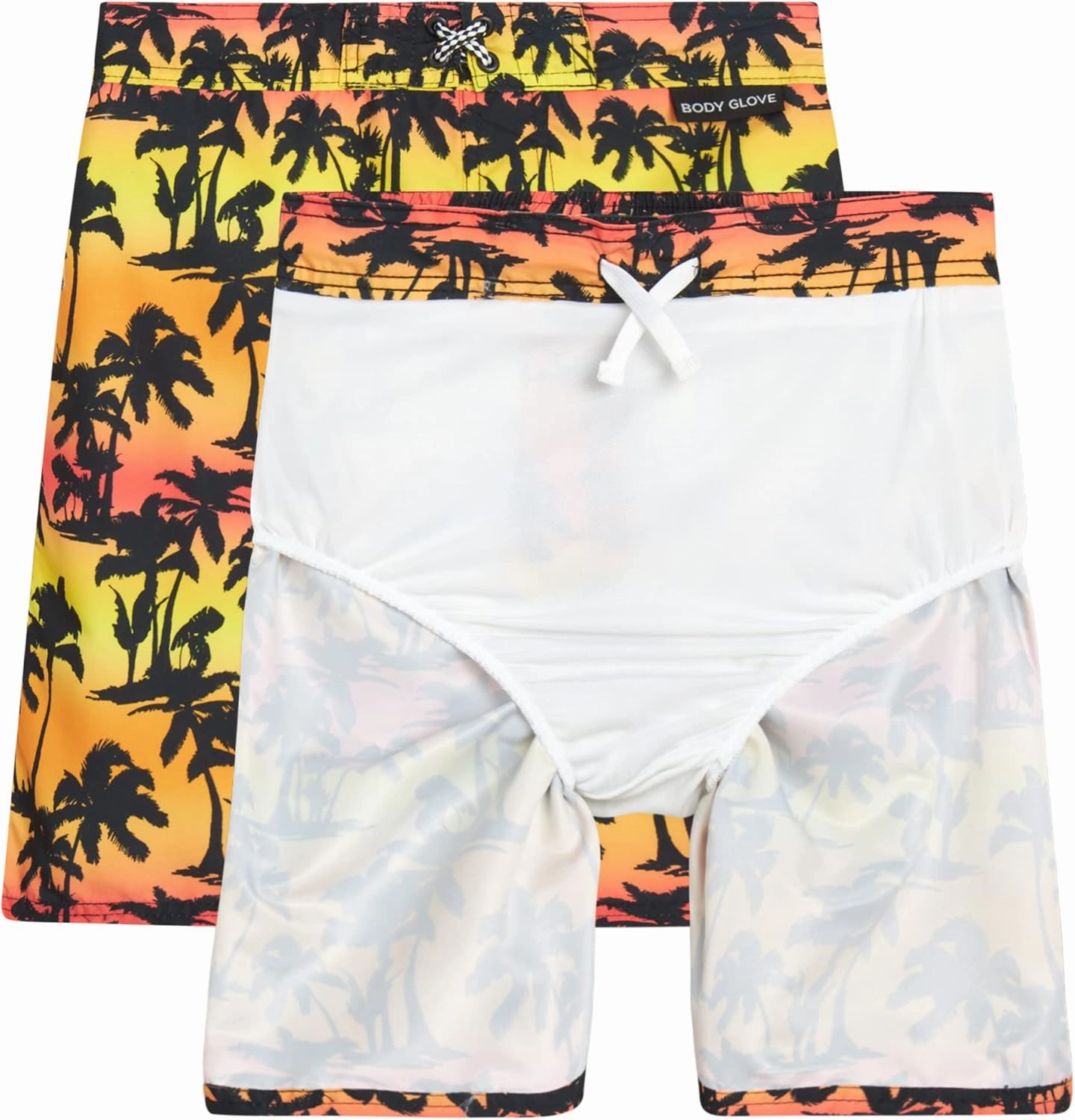 Body Glove Boys Swim Set - Boys Swim Trunks with Rash Guard UPF50  2 Piece Bathing Suits with Shorts Swimsuit Set (Size 4-12)