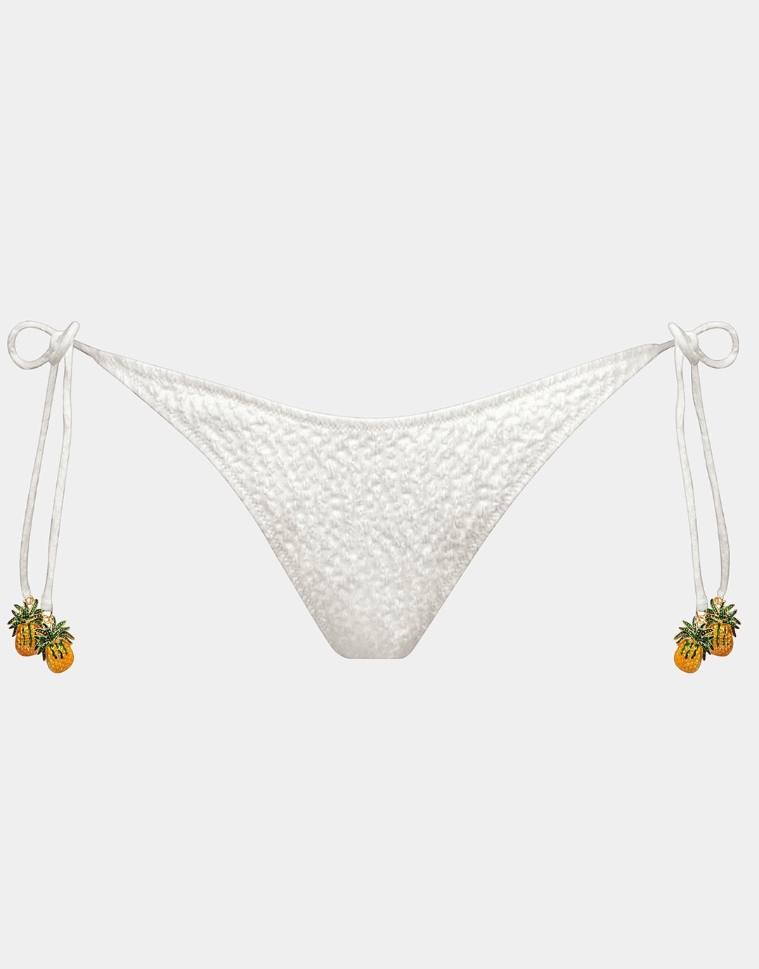 Boho Grace Tie Side Bikini Pant - Optic White