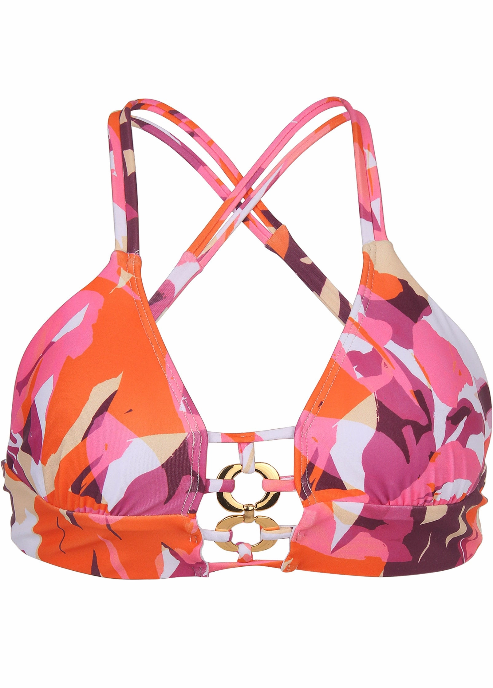 Bold Triangle Top - Desert Floral