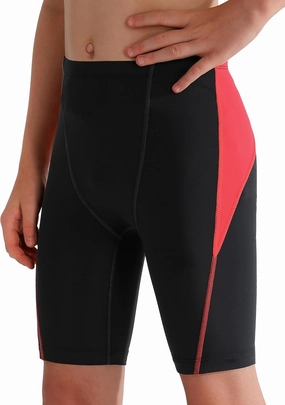 Boys Swim Jammers - Youth Competitive Swim Racing Team Swimming Shorts Swimsuit Trunks Bathing Suit Quick Dry UPF 50 