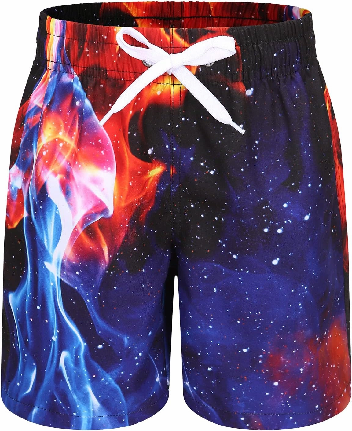 Boys Swim Shorts Beach Swim Trunks for Boys Kids Drawstring Board Shorts Quick Dry Swimwear