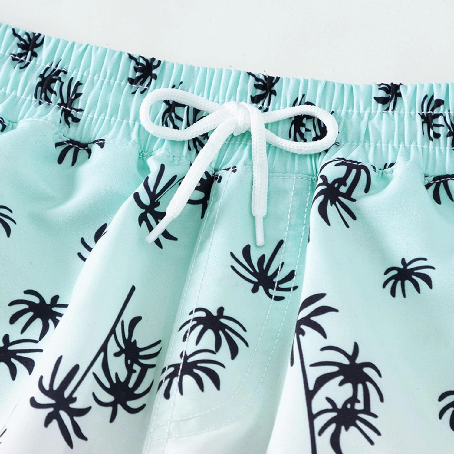 Boys Swim Trunks Baggy Lightweight Breathable Quick Dry Casual Board Shorts Drawstring Elastic Waist Trendy Swimwear