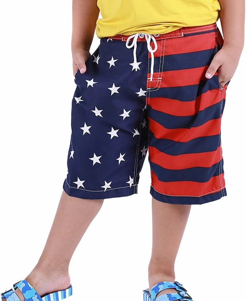 Boys Swim Trunks Boys Quick Dry Shorts Fashion Summer Beach Shorts