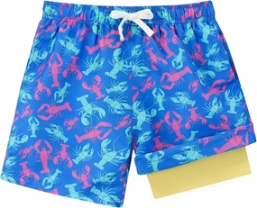 Boys Swim Trunks Compression Liner Bathing Suit Quick Dry Swimsuit 5-18T