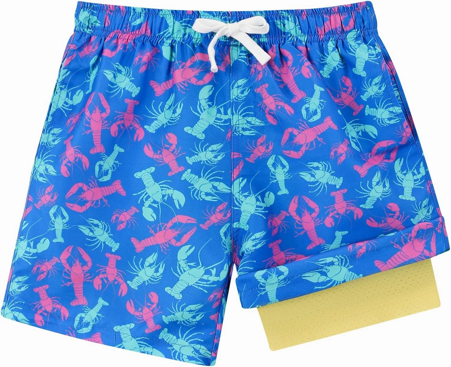 Boys Swim Trunks Compression Liner Bathing Suit Quick Dry Swimsuit 5-18T