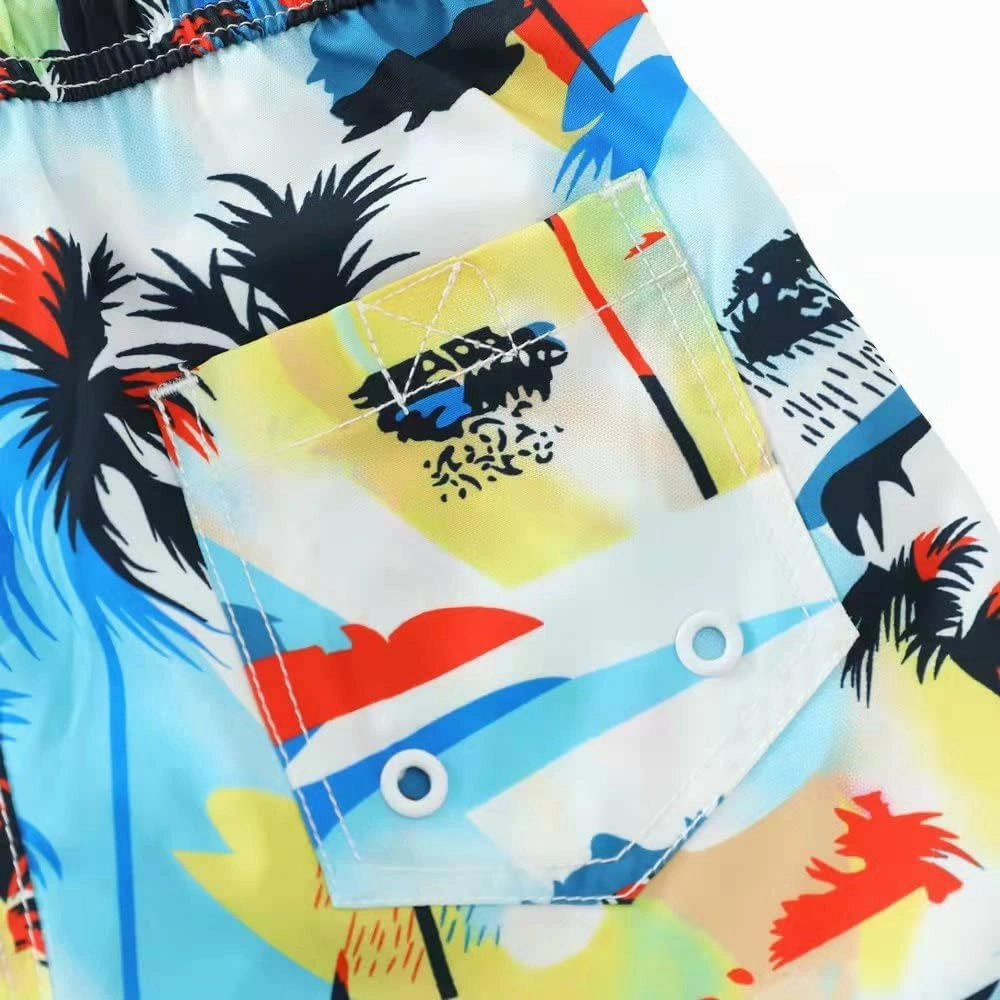 Boys Swim Trunks Quick Dry Board Shorts Beach Swimwear for Kids