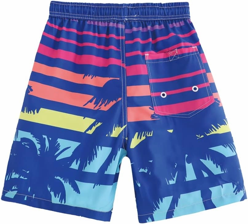Boys Swim Trunks Quick Dry Board Shorts Beach Swimwear for Kids