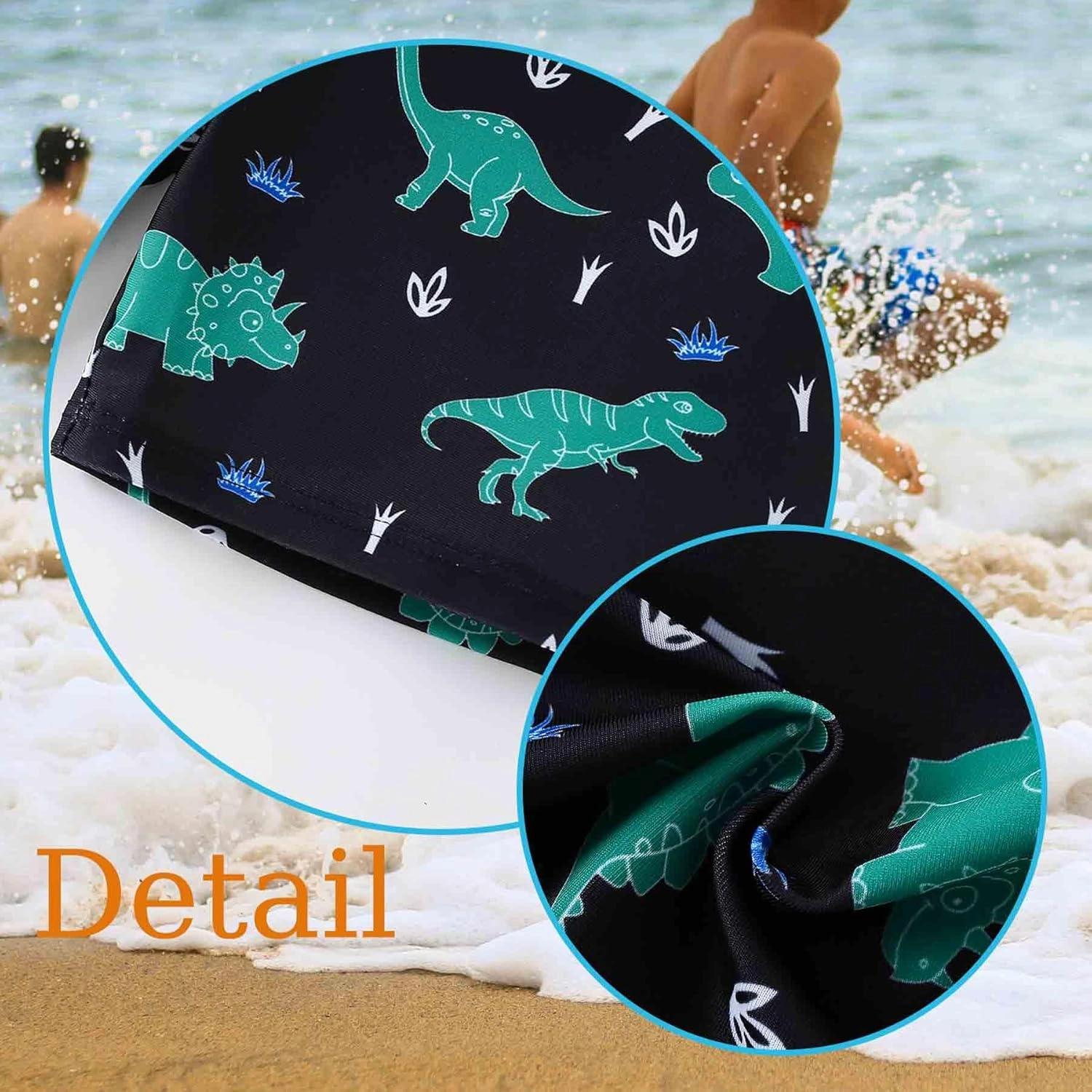 Boys Swim Trunks Quick Dry Board Shorts Swimwear Trunks Hawaii Beach Swimsuit Toddler Bathing Suit Bottom Kid 2-8Years