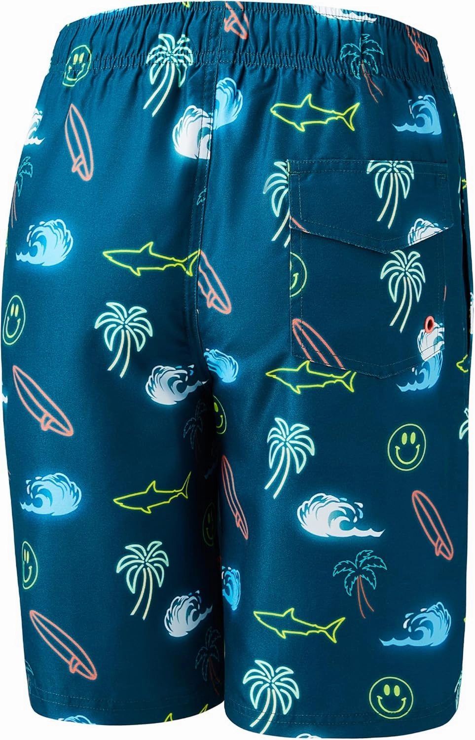 Boys Swim Trunks Quick-Dry w/Ultra Soft Jersey Lining Premium Eco Material UPF 50 