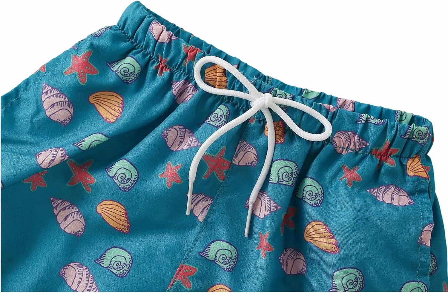 Boys Swim Trunks Toddler Broad Swim Shorts Quick Dry Kids Bathing Suit Boy Swimsuit Set with Pockets