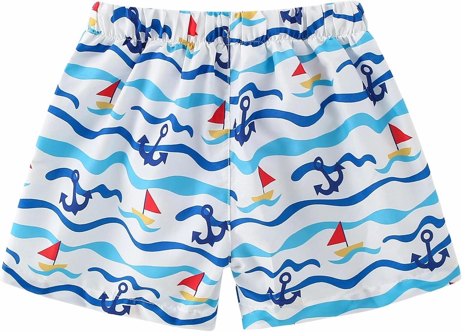 Boys Swim Trunks Toddler Broad Swim Shorts Quick Dry Kids Bathing Suit Boy Swimsuit Set with Pockets