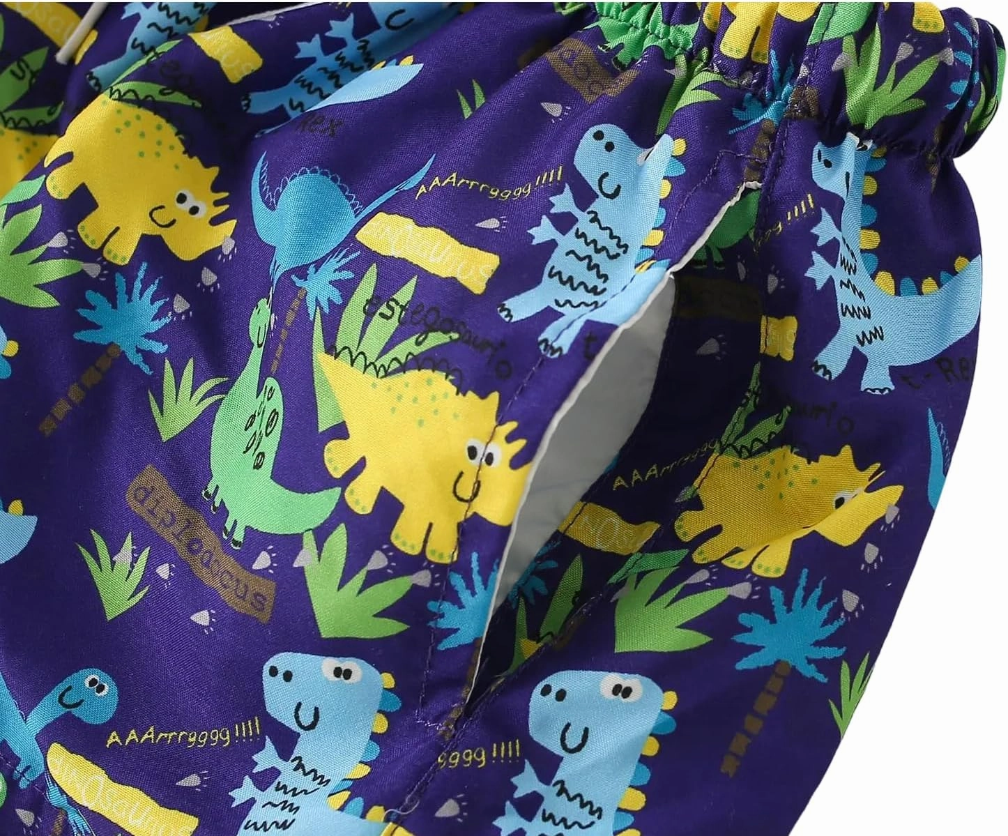 Boys Swim Trunks Toddler Broad Swim Shorts Quick Dry Kids Bathing Suit Boy Swimsuit Set with Pockets