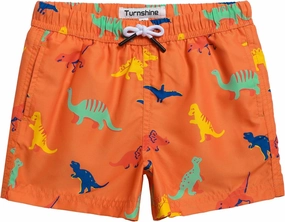 Boys Swim Trunks Toddler Swim Shorts with Mesh Lining Quick Dry Board Shorts Kids Bathing Suits Swimwear for 2-16T