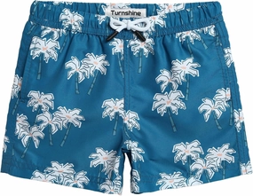 Boys Swim Trunks Toddler Swim Shorts with Mesh Lining Quick Dry Board Shorts Kids Bathing Suits Swimwear for 2-16T