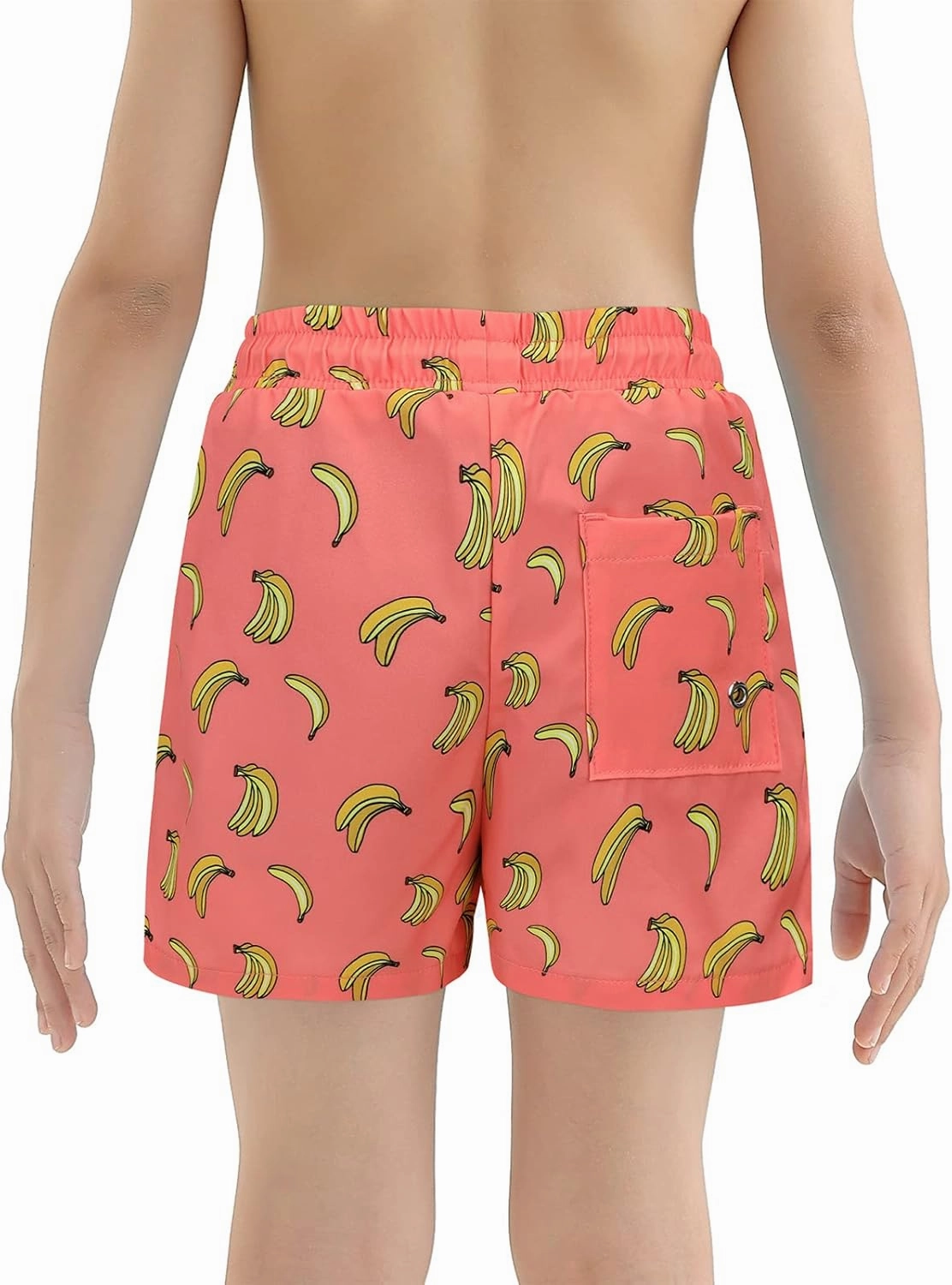 Boys Swim Trunks with Boxer Brief Liner Swim Shorts Compression Liner Youth Anti Trunks